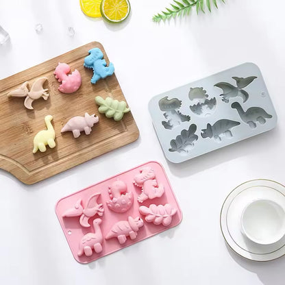 Cute Dinosaur Theme Silicone Mold | SSM305