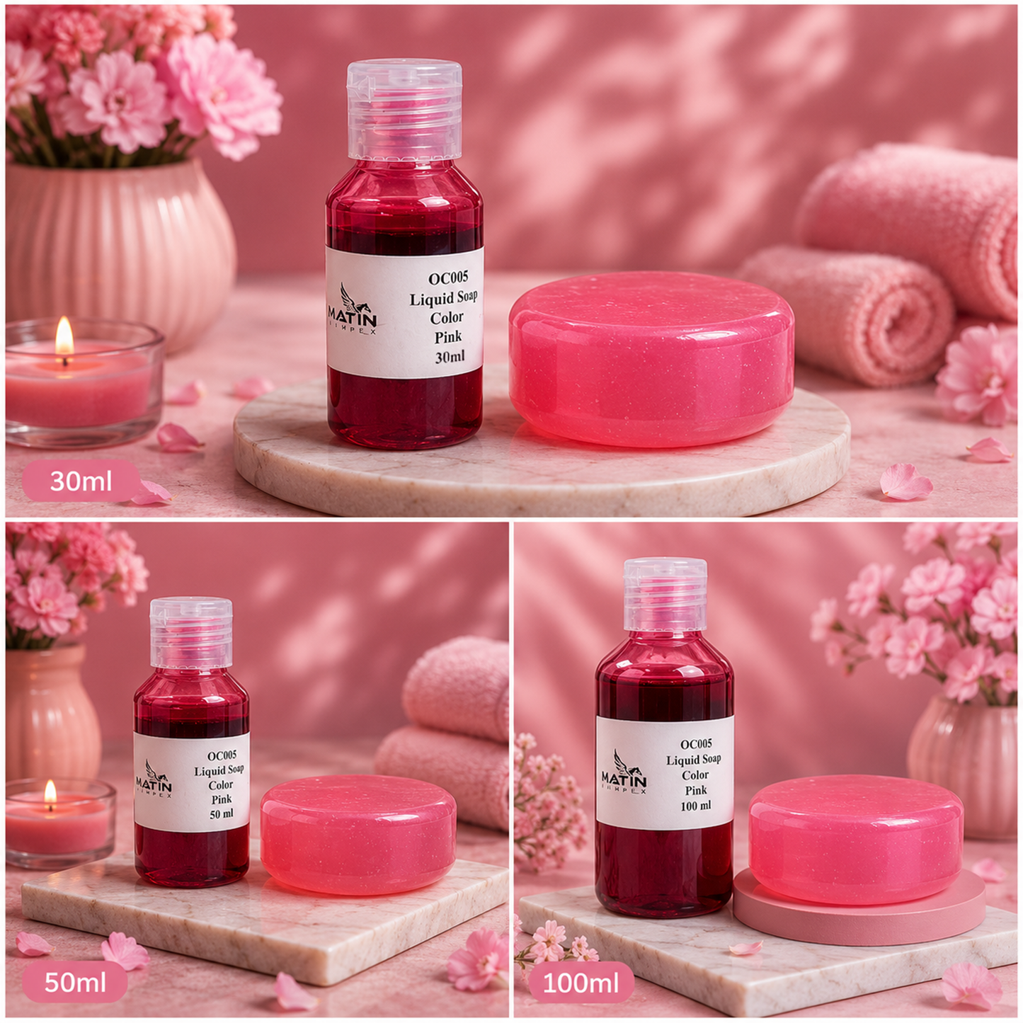 Liquid Soap Colors OC001-OC010