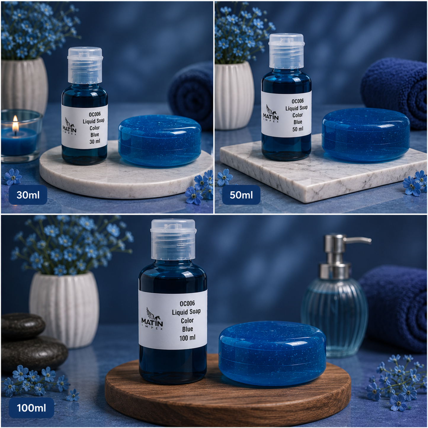 Liquid Soap Colors OC001-OC010