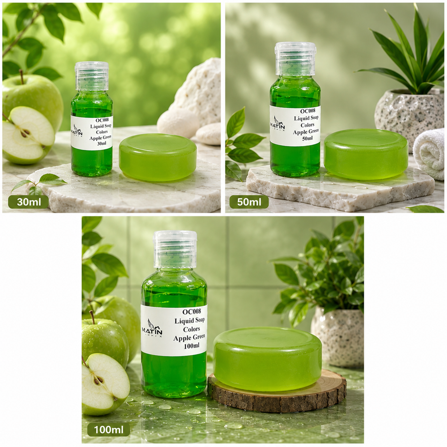 Liquid Soap Colors OC001-OC010