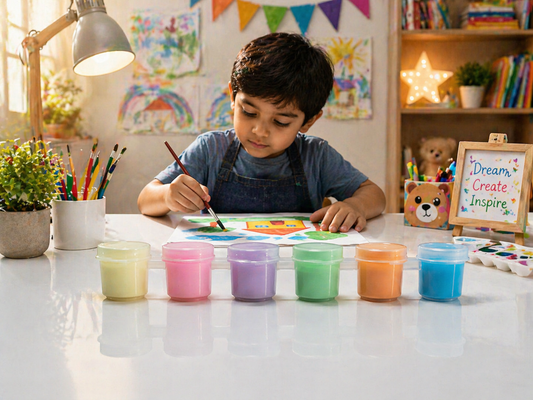 Pastel Tempera Color Shade (3ml each)| TMP013