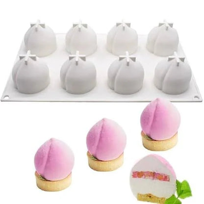 Peach Shape Silicone Mold | CFM444