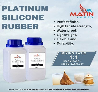 Platinum Silicone Rubber 500GM PSR001B