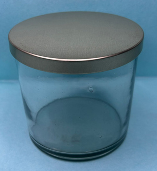 700ml Transparent Jumbo Glass Jar (G. Metal Cap) PM351