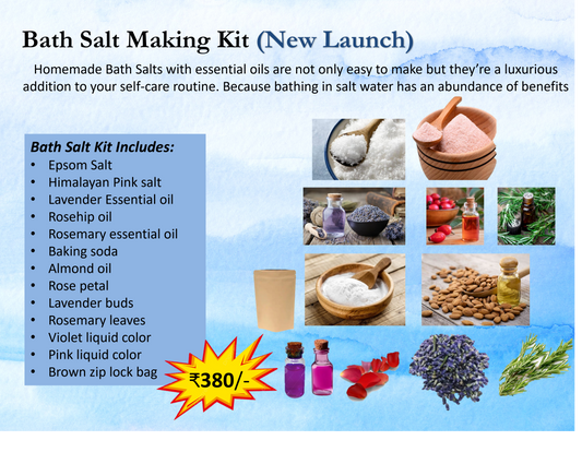 Bath Salt Making Kit (New Launch)