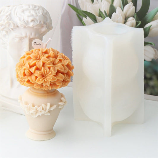 3D flower Bouquet Mold WCM519