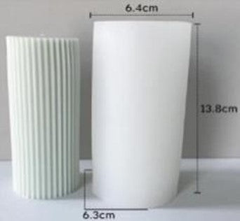 Cylinder Stripe Pillar WCM308