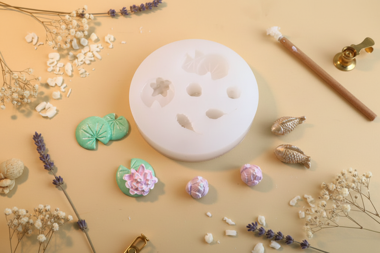 Small Lotus Pond for pond theme candle | CFM402 (OWN)
