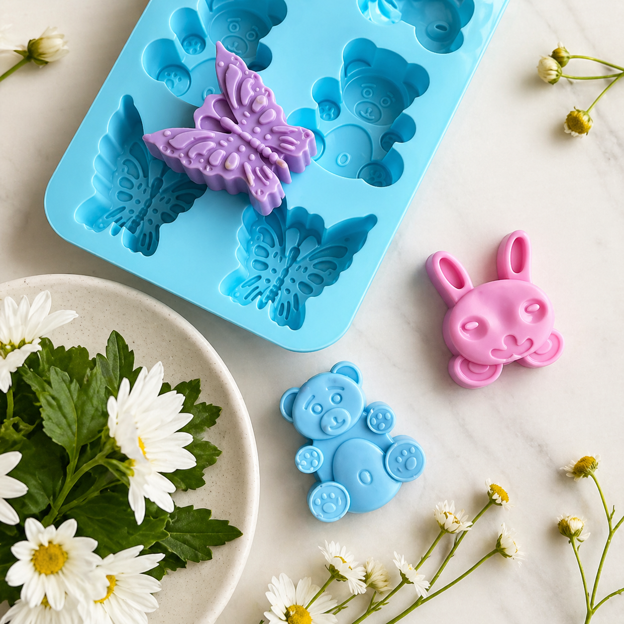 Butterfly Teddy Mould SSM090