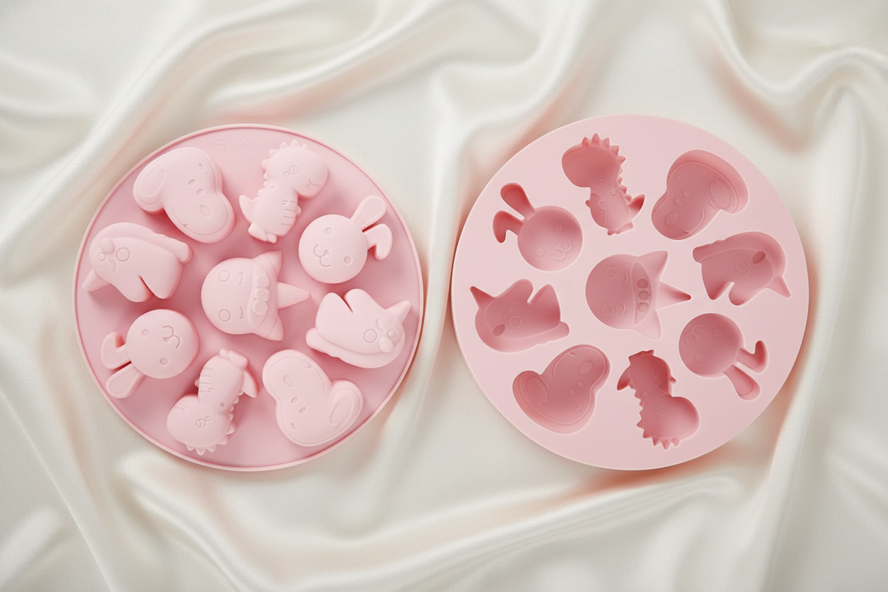 Joyful Animal Faces Mold l SSM245