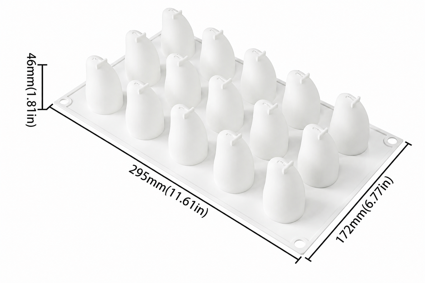Mini Mango Slice Mold l SSM248