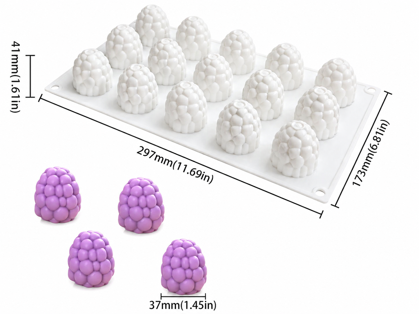 Berry Bud Mold l SSM249
