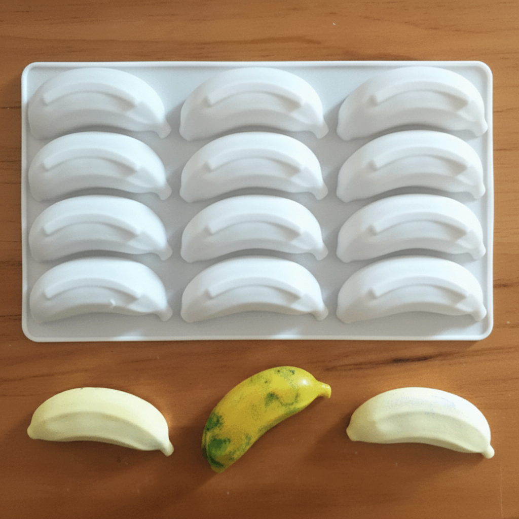 12 Cavity Banana Shape Mold | SSM257