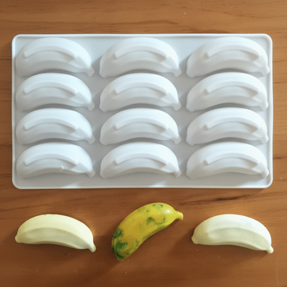 12 Cavity Banana Shape Mold | SSM257