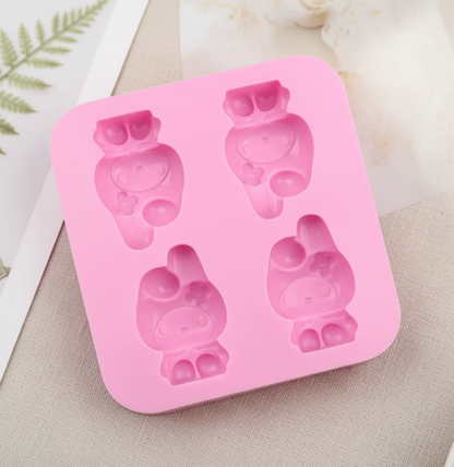 4-Cavity My Melody silicone mold | SSM273