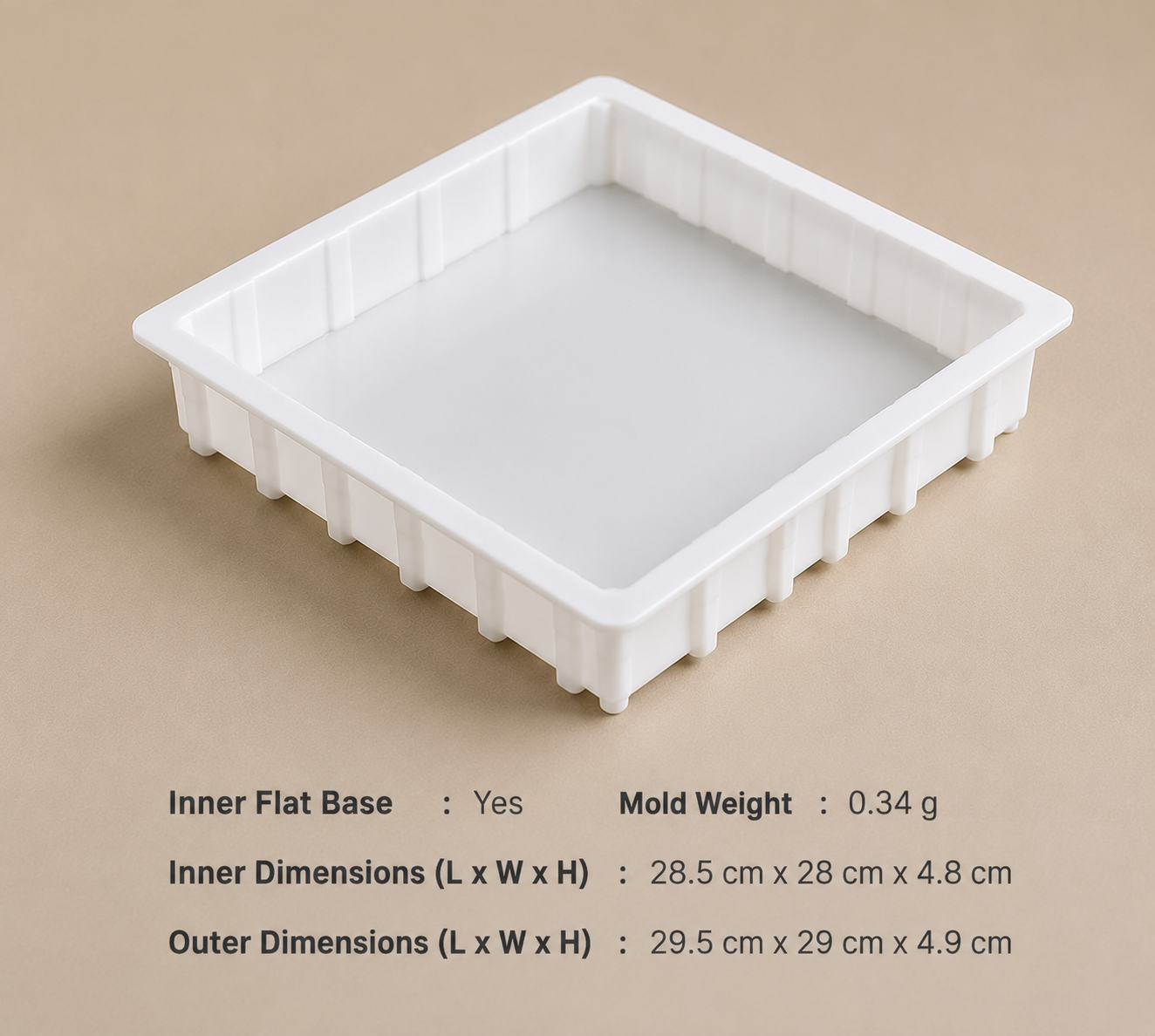 Square Soap Bar Silicone Mold| SSM295
