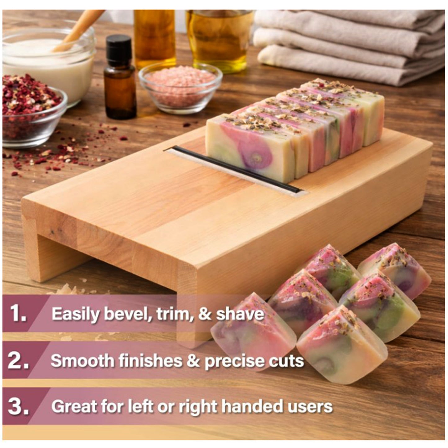Wooden Soap Beveler Planer & Candle Edge Finisher Tool | ART064