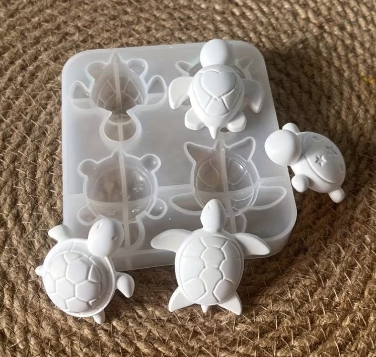 Cute small Turtle Silicone Mold | CFM430