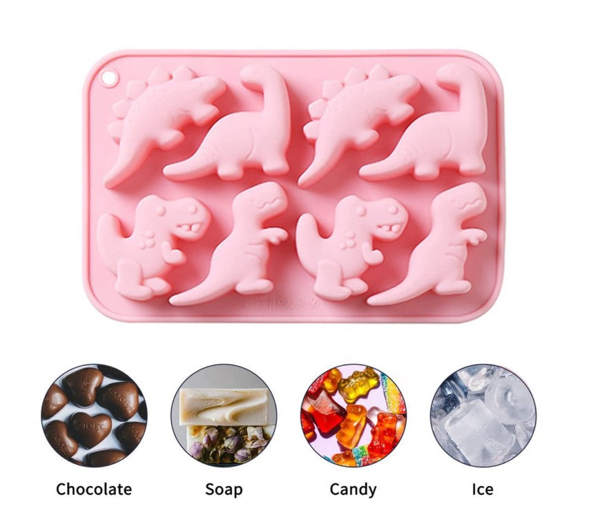 Cute Dinosaur Silicone Mold for Chocolate, Fondant & DIY Crafts | SSM283