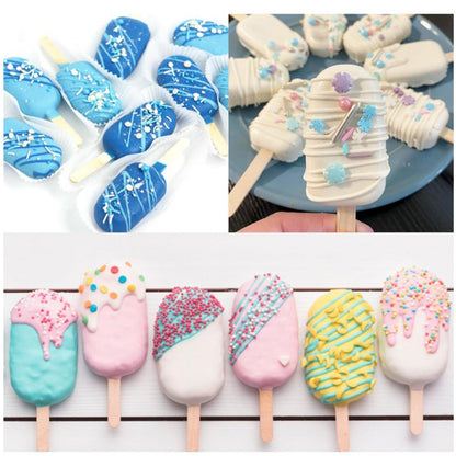 4 Cavity Ice Cream Bar Silicone Mold | CFM433