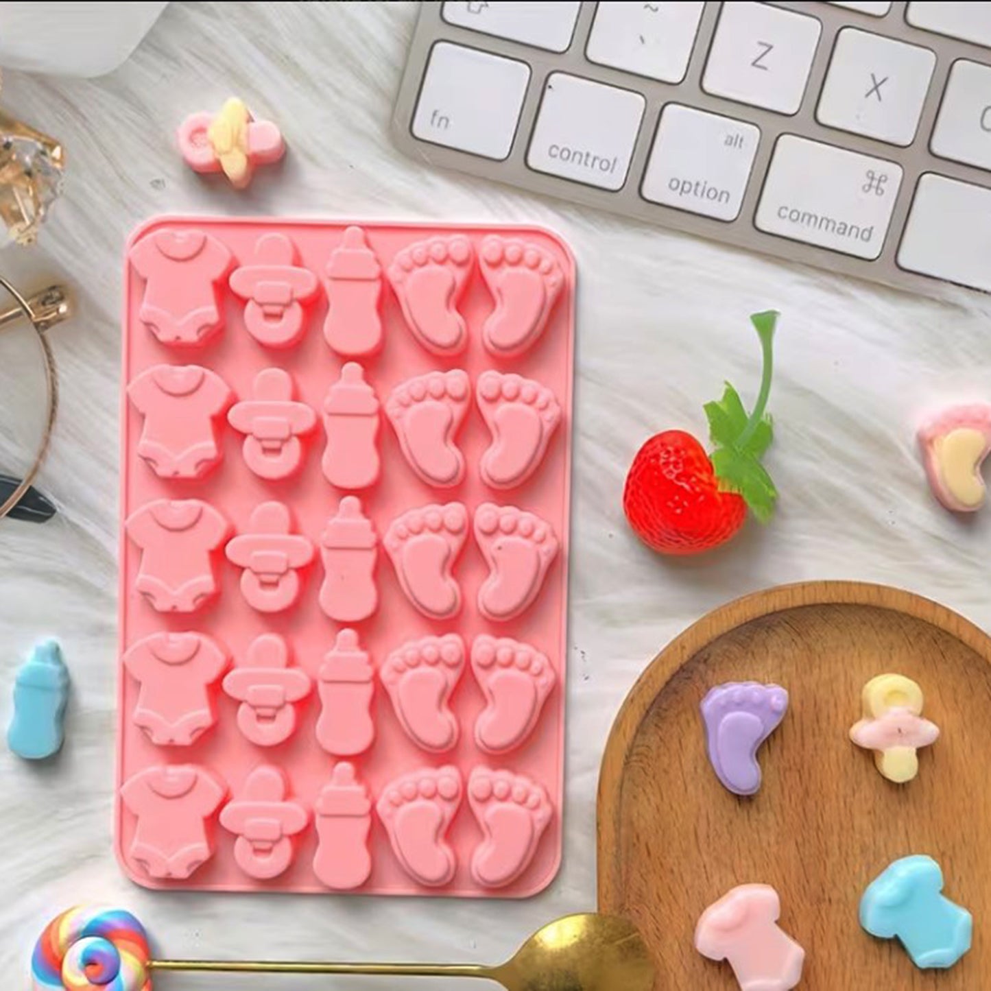 Baby Shower Theme Candy & Fondant Mold | CFM434