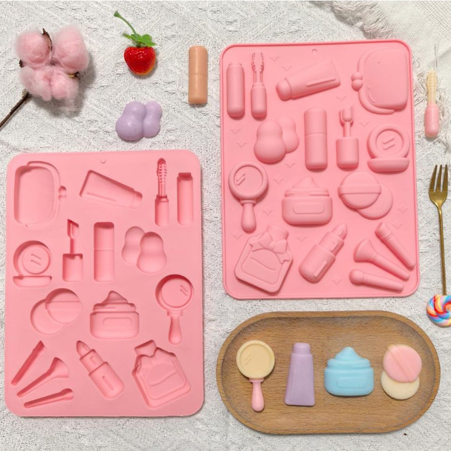 Beauty & Makeup Essentials Silicone Mold | CFM436