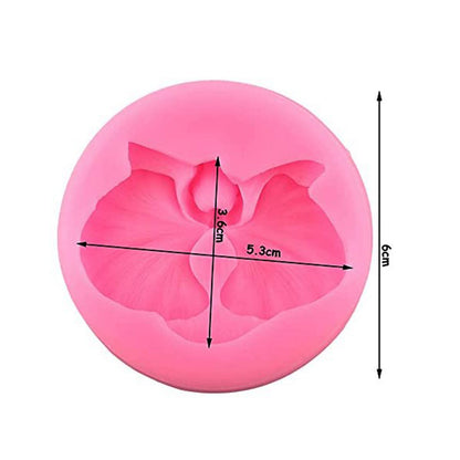 Elegant Orchid Flower Silicone Mold for Resin, Fondant & Craft Making | CFM439