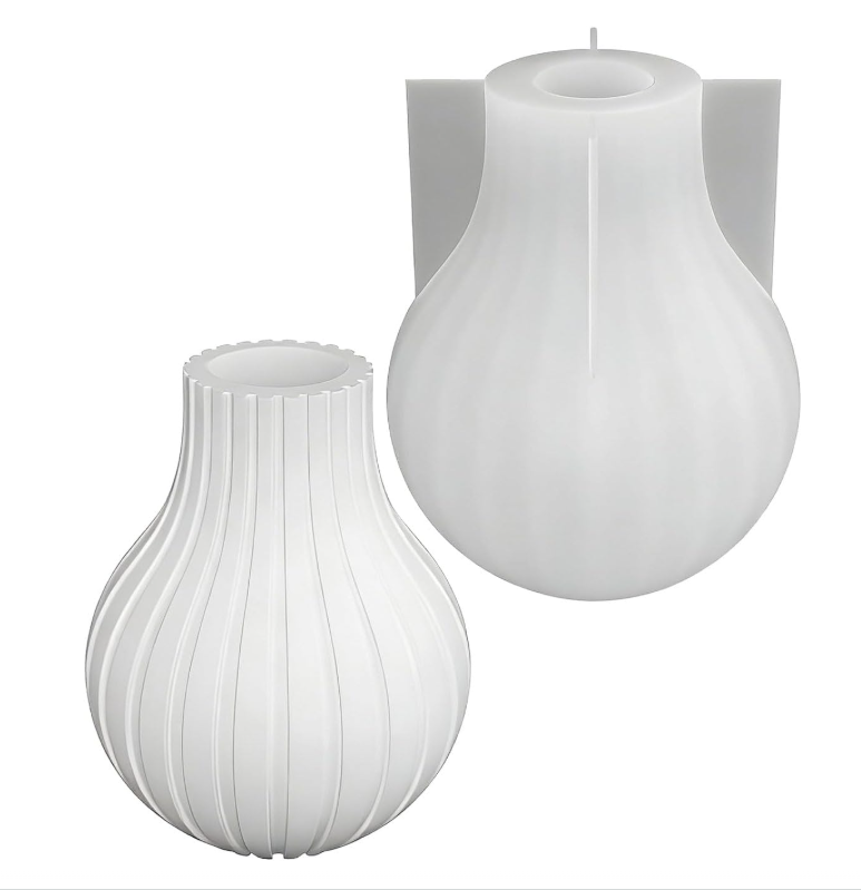 Modern Ribbed Vase Full Strip | ARM559