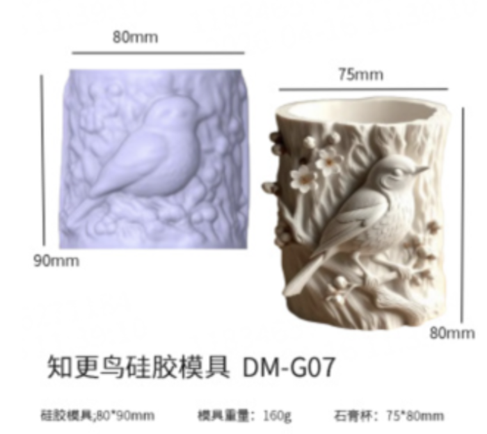 Singing Cuckoo Planter Mould | ARM585