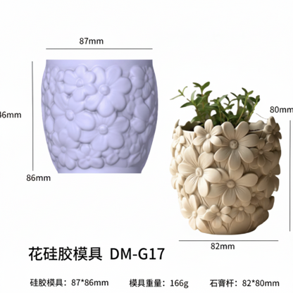 Blooming Daisy Planter Mould | ARM588