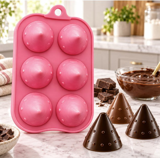 6 Cavity Diwali Anar Chocolate & Candle Mold | MLD-SSM345
