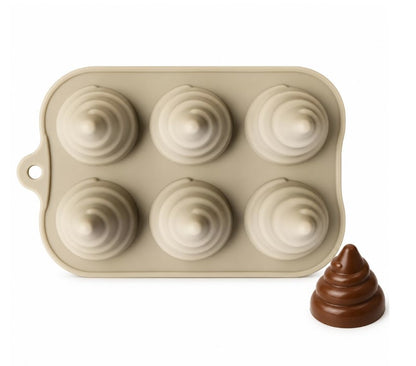 Swirl Dome Annar cracker Silicone Mold – 6 Cavity | MLD-SSM349