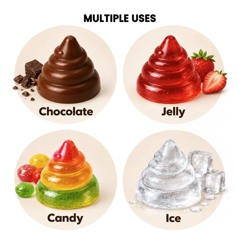 Swirl Dome Annar cracker Silicone Mold – 6 Cavity | MLD-SSM349