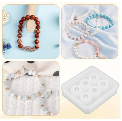 Round Bead Silicone Mold Set for Resin Jewellery Making | MLD-CFM509