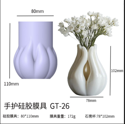 Harmony Hands Vase Mould ARM429