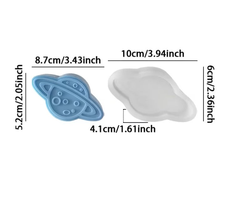 Orbital Galaxy Saturn Silicone Mould | WCM845 (OWN)