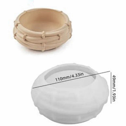 Round Tart Silicone Mold for Candle Making & Resin Art | WCM854 (OWN)