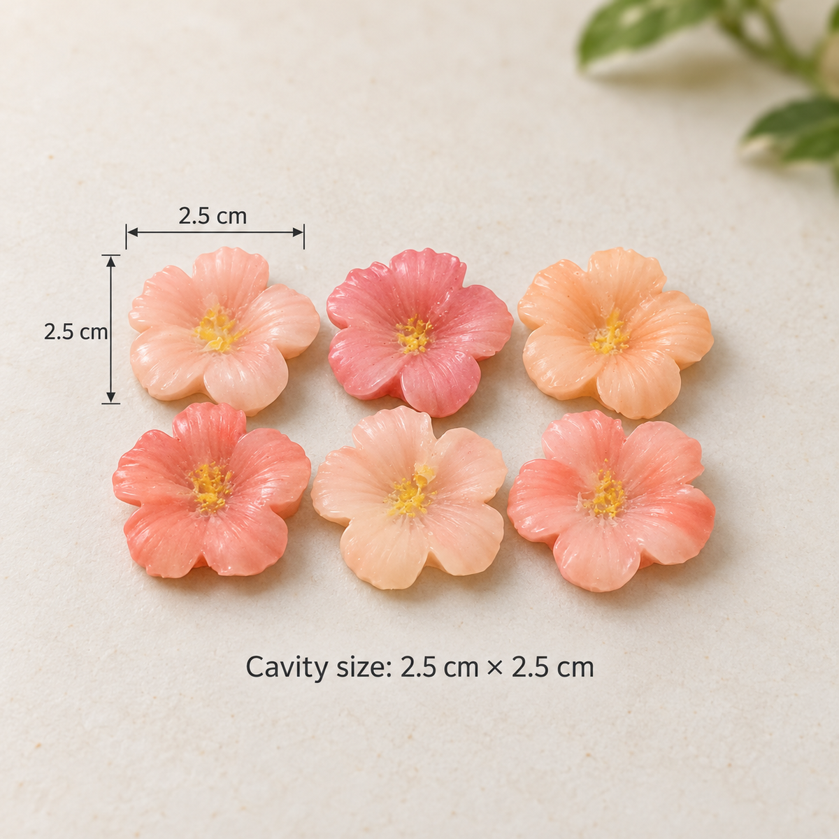 Mini Hibiscus Flower Silicone Mold | MLD-CFM506[own]