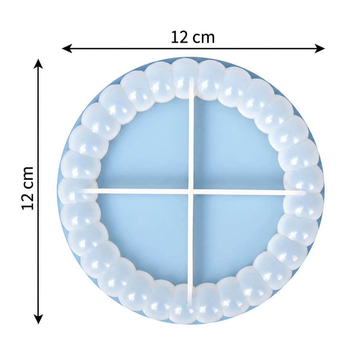 Bubble Coaster Mold Each ARM255 / ARM256