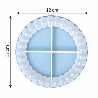 Bubble Coaster Mold Each ARM255 / ARM256