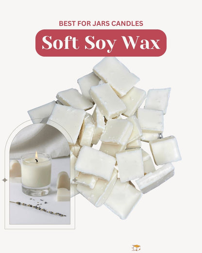 Soft soy wax CX011 designed best for jar candles smooth and clean burn