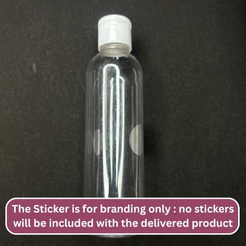 200ml Flip Top White Cap 25 pcs PM060