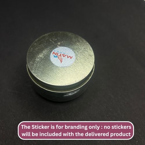 100g PET Jar Golden Cap 25 pcs PM154 Jii