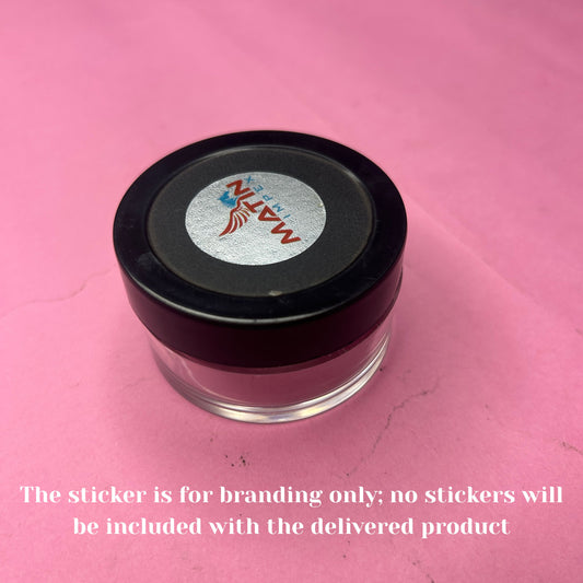 25g Acrylic Jar Black Cap PM087
