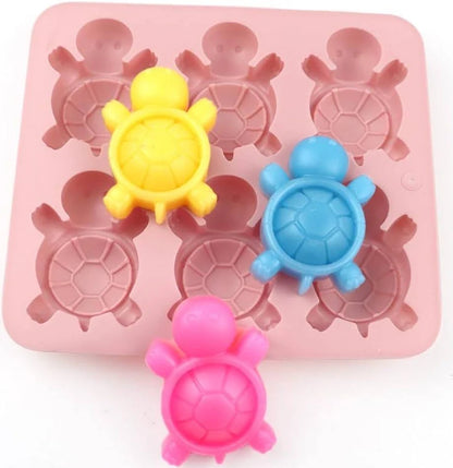 Turtle Silicone Mold (6 cavity)  |  SSM300