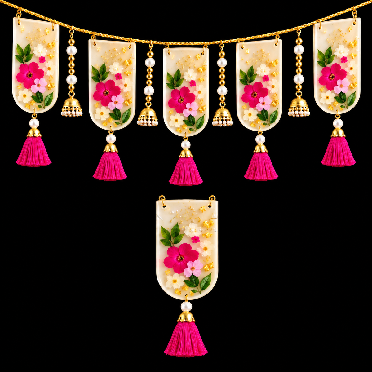 Tilak / Arch Shaped Toran Pendant Silicone Mold