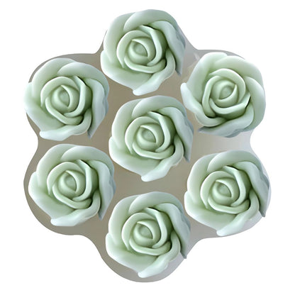 set of 3 mold 7 decor (Flower, Cactus, Rose) | CFM404