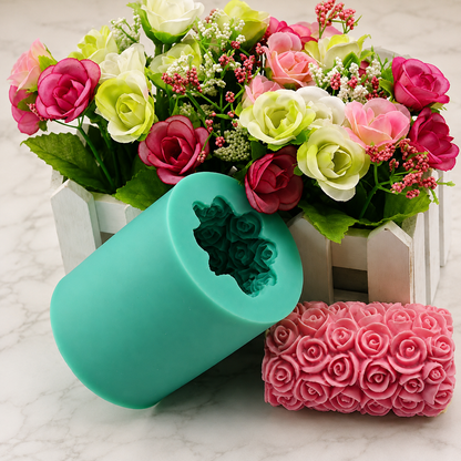 3D Rose Candle WCM002
