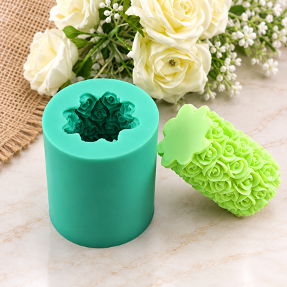 3D Rose Candle WCM002