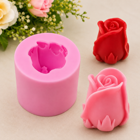 WCM003 3D Rose Bud Mold